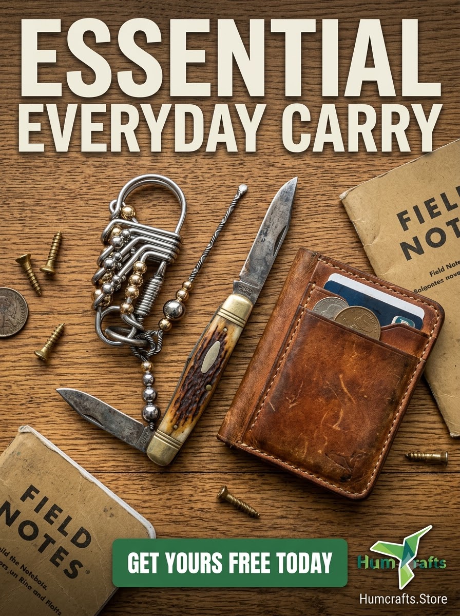 Essential everyday carry carabiner clip free