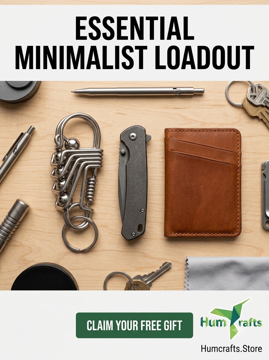 Minimalist handcrafted stainless steel carabiner keychain special gift 7